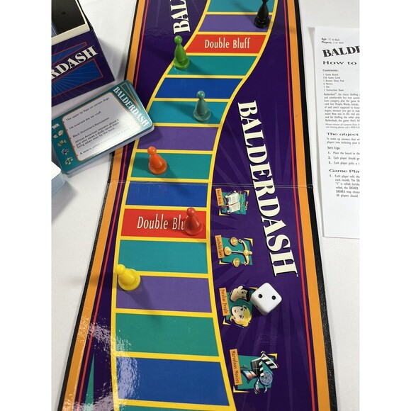 Balderdash The Classic Bluffing Board Game Hasbro Vintage 2003 - Picture 14 of 16